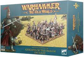 WARHAMMER THE OLD WORLD KINGDOM OF BRETONNIA: KNIGHTS OF THE REALM ON FOOT
