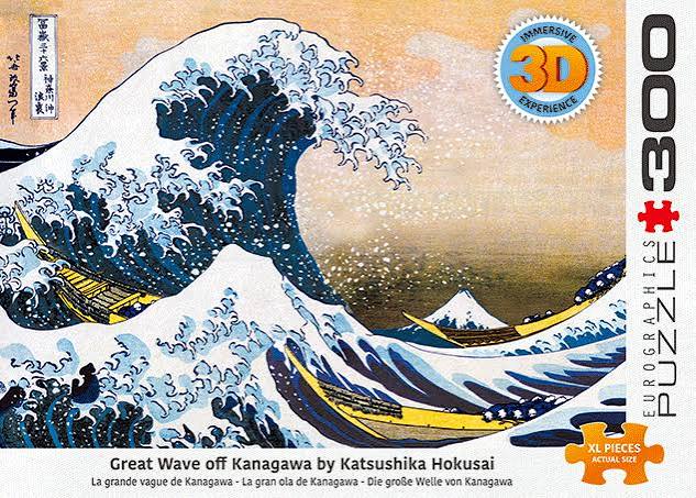 GREAT WAVE OFF KANAGAWA (3D)(300PC)