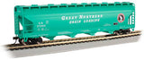 56' ACF 4-BAY CENTER-FLOW HOPPER - (GREAT NORTHERN)