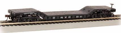 52' CENTER-DEPRESSED FLAT CAR - NEW YORK CENTRAL