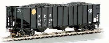 BETHLEHEM STEEL 100-TON 3-BAY HOPPER PENNSYLVANIA YELLOW BALL