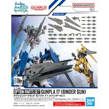 1:144 GUNPLA 17 (BINDER GUN) OPTION PARTS SET