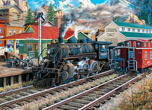 THE OLD DEPOT STATION (1000 PC)