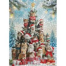 CAT CHRISTMAS TREE (1000 PC)