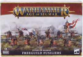WARHAMMER AGE OF SIGMAR: FREEGUILD FUSILIERS