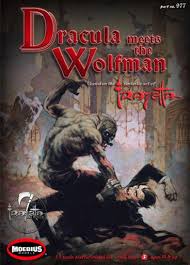 1:8 DRACULA MEETS THE WOLFMAN