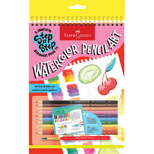 STEP BY STEP WATERCOLOR PENCIL ART
