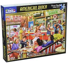 AMERICAN DINER (1000PC)