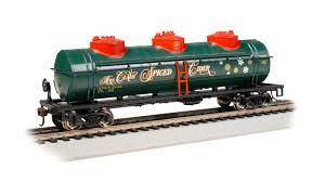 MRS. CLAUS' SPICED CIDER 40' THREE-DOME TANK CAR