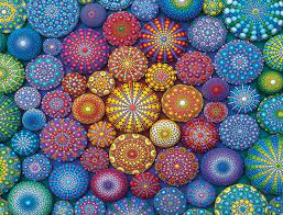 RADIATING RAINBOW MANDALAS (2000PC)