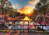 BICYCLES IN AMSTERDAM (1000PC)