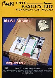 1:35 M1A1 ABRAMS ENGINE SET (OPEN BOX)