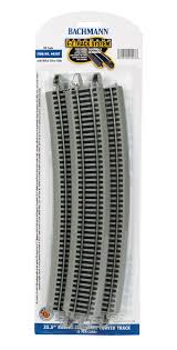 35 1/2" RADIUS 18 DEGREE CURVED TRACK (5 PIECES)