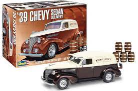 1:24 '39 CHEVY SEDAN DELIVERY W/BARRELS