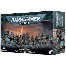WARHAMMER 40K ASTRA MILITARUM CADIAN SHOCK TROOPS