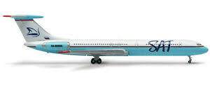 1:500 SAT AIRLINES ILLYUSHIN IL-62