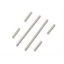 SUSPENSION PIN SET(FRONT OR REAR), 2X46MM(2), 2X14MM(4)