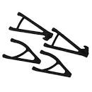 SUSPENSION ARM SET, REAR(INCLUDES UPEER RIGHT & LEFT & LOWER RIGHT & LEFT ARMS)(1/16 E-REVO)