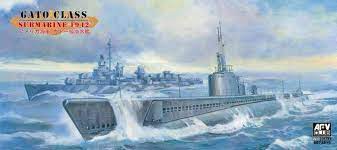 1:350 GATO CLASS SUBMARINE 1942