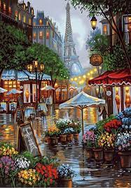 SPRINGTIME IN PARIS (20IN X 16IN)