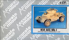 1:35 AEC MK-1 BRITISH WW-II ARMOURED CAR (OPEN BOX)