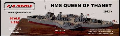 1:700 HMS QUEEN OF THANET 1942