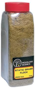 STATIC GRASS FLOCK HARVEST GOLD(57.7 IN)