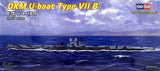 1:700  EASY BUILD U-BOAT TYPE VII B