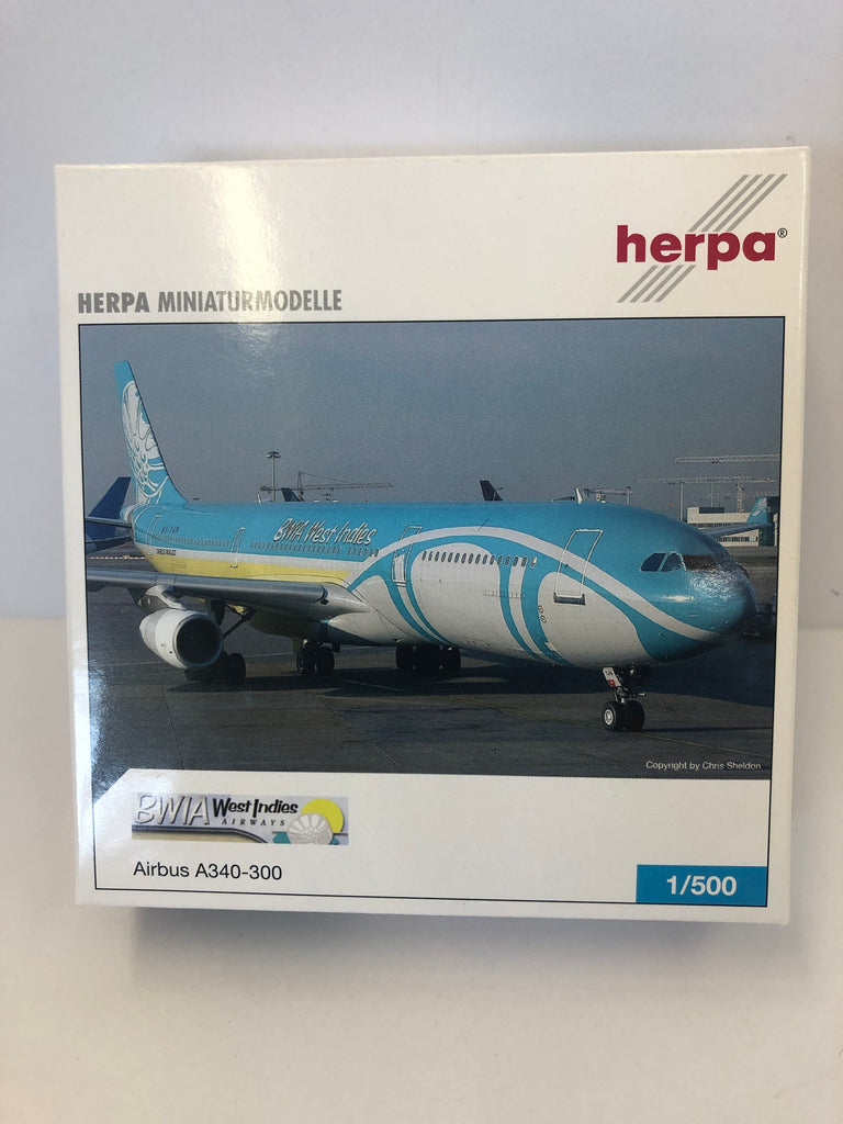 1:500 BWIA AIRBUS A340-300