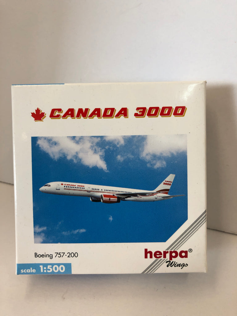 1:500 CANADA 3000 BOEING 757-200