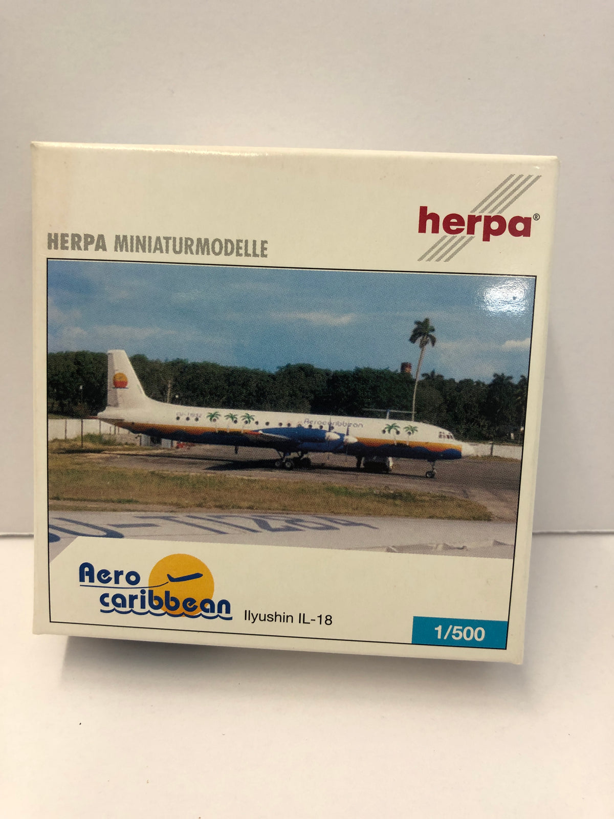 1:500 AERO CARIBBEAN ILYUSHIN IL-18