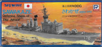 1:700 YSAWAKAZE DDG-170 JAPANESE DEFENSE SHIP W/PHOTO-ETCH OPTIONS (OPEN BOX)