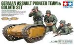 1:35 GERMAN ASSAULT PIONEER TEAM & GOLIATH SET