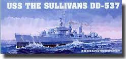 1:350 USS THE SULLIVANS DD-537