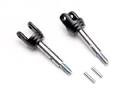 Rear Heavy Duty Stub Axles (2): Slash 4x4