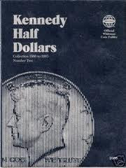 FOLDER KENNEDY HALF DOLLAR #2 1986-1999