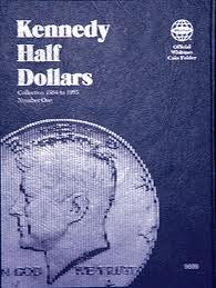 FOLDER KENNEDY HALF DOLLAR #1 1964-1985