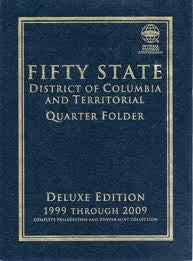 FOLDER 50 STATE QUARTER 1999-2009