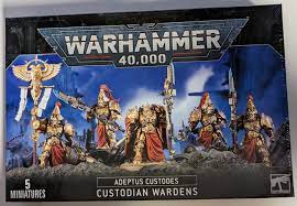 WARHAMMER 40K ADEPTUS CUSTODES: CUSTODIAN WARDENS