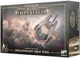 WARHAMMER THE HORUS HERESY LEGIONS IMPERIALIS: DREADNOUGHT DROP PODS