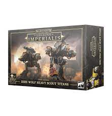 WARHAMMER THE HORUS HERESY LEGIONS IMPERIALIS: DIRE WOLF HEAVY SCOUT TITANS