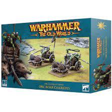 WARHAMMER THE OLD WORLD: ORC BOAR CHARIOTS