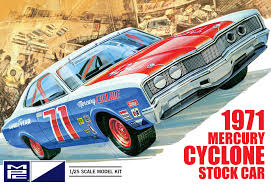 1:25 1971 MERCURY CYCLONE STOCK CAR