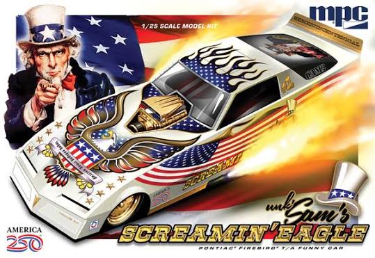1:25 SCREAMIN' EAGLE PONTIAC FIREBIRD T/A FUNNY CAR