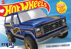 1:25 FORD BRONCO 4-WHEELER HOT WHEELS