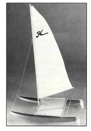 HOBIE CAT CATAMARAN 14" LONG