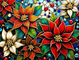 GLAZING POINSETTIAS (1000PC)