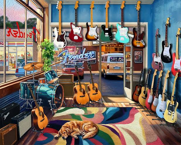 FENDER GUITAR SHOP (1000PC)