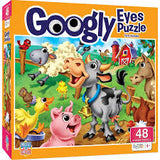 GOOGLY EYES: FARM ANIMALS (48 PC)