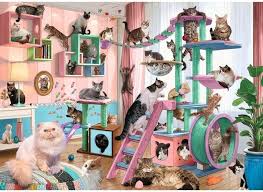 CAT TREE HEAVEN (1000PC)